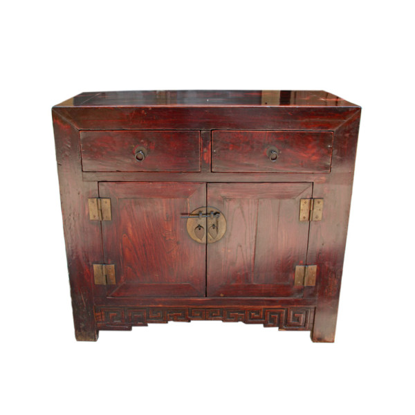 Chinese Elm Sideboard Cabinet