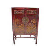 Chinese Elm Wardrobe