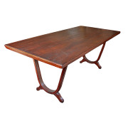 Art-Deco Teak Dining Table