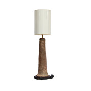 Table Lamp made with Sawankhalok Pottery Remnant