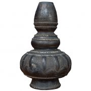 Unglazed Long-necked Earthenware Water Vessel ("Nam Ton") from Laos