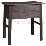 Restored Original Thai Teak Jeweler's Workbench