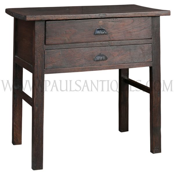 Restored Original Thai Teak Jeweler's Workbench