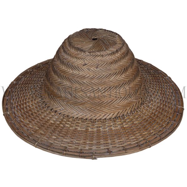 Northern Thailand Hill-tribe Handwoven Bamboo Hat