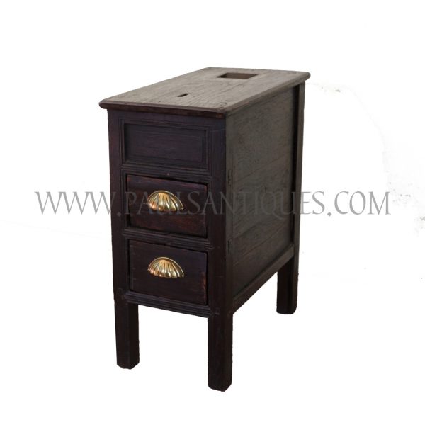 Thai Teak Temple Donation Box